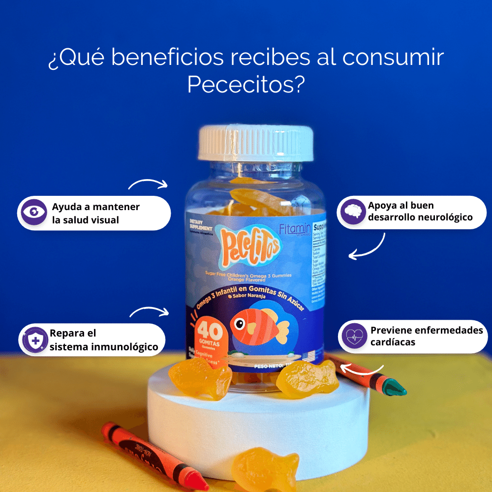 Pececitos - Omega 3 para Niños