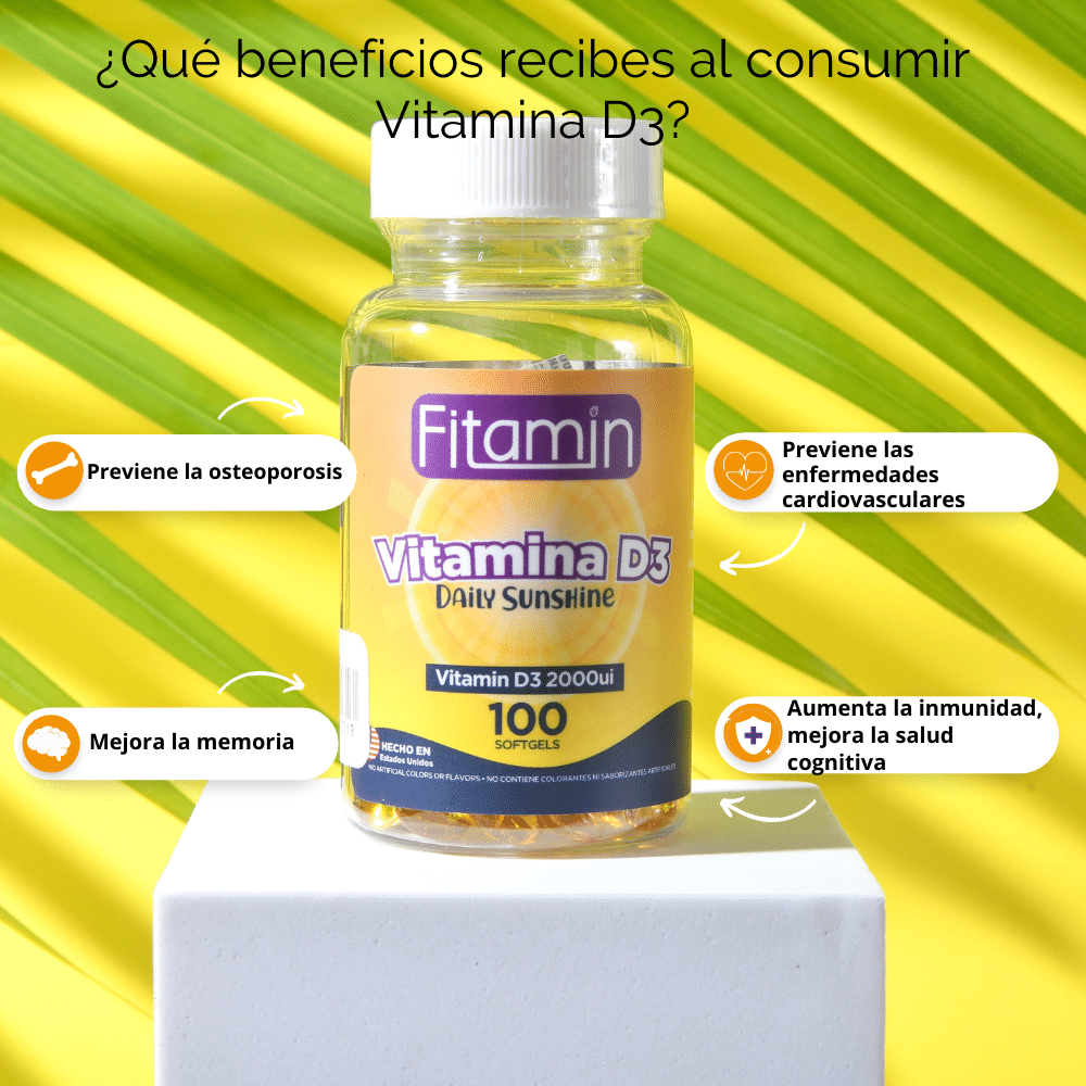 Vitamina D3 Softgel