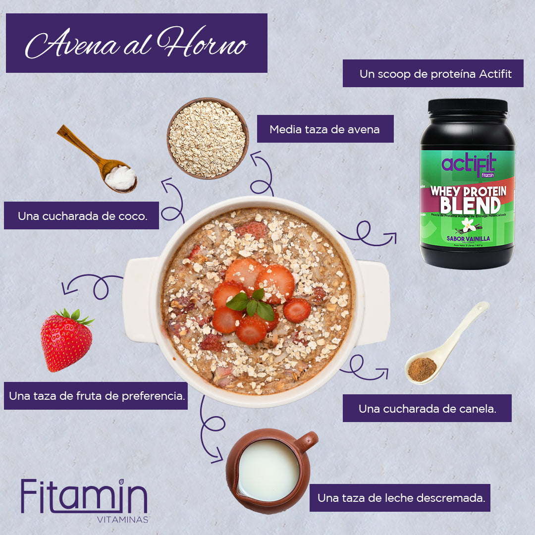 Receta - Avena al Horno