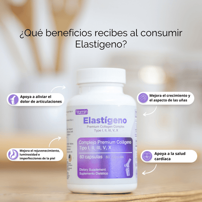 Elastigeno - Colageno en Capsulas 60 capsulas