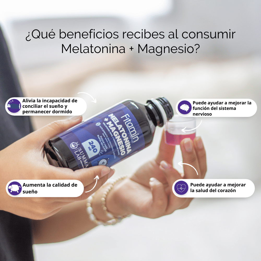 Melatonina + Magnesio