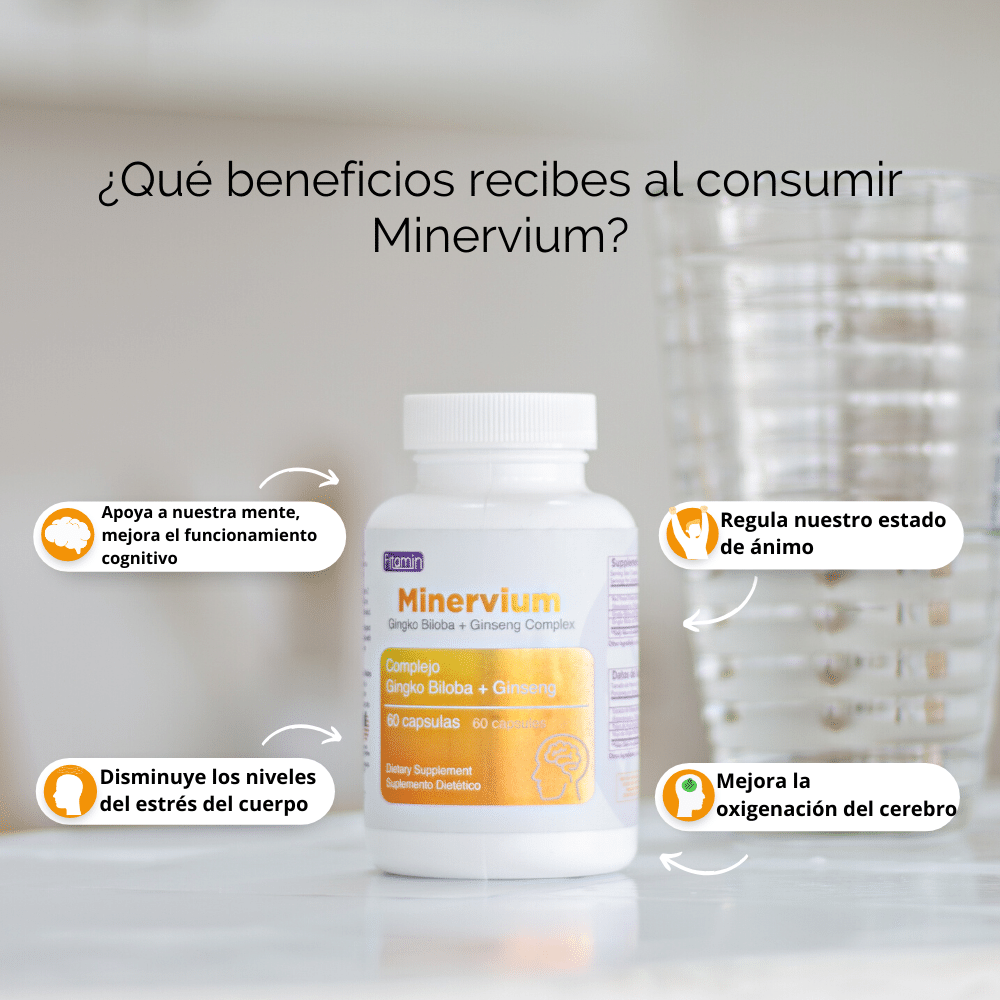 Ginseng + Ginkgo Biloba - Apoyo Cerebral