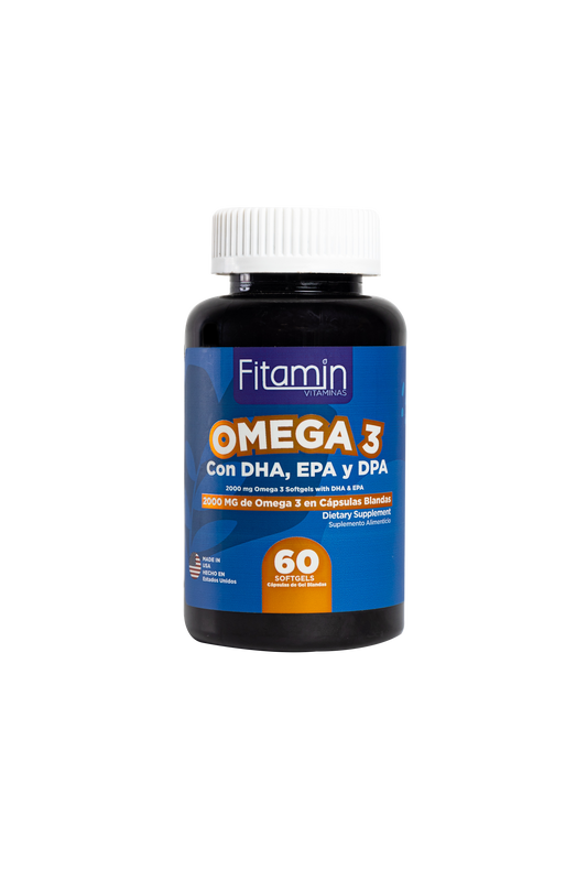 Omega 3 2000mg con DHA - DPA - EPA