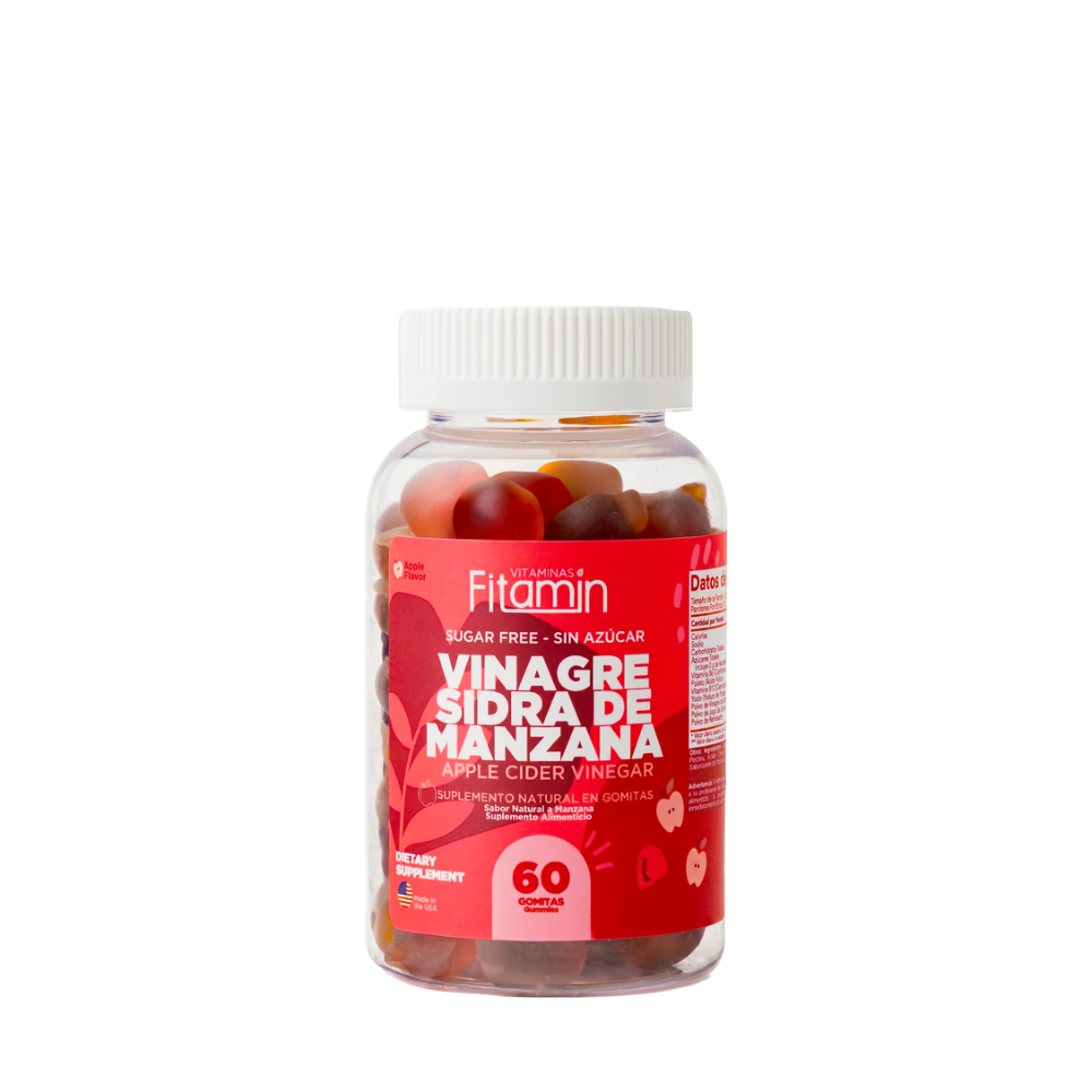 Vinagre de Sidra de Manzana en Gomitas