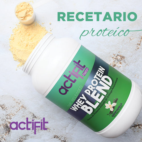 Recetario de Proteina Actifit Vainilla