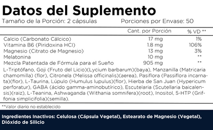 Melatonina Plus 10mg Capsulas